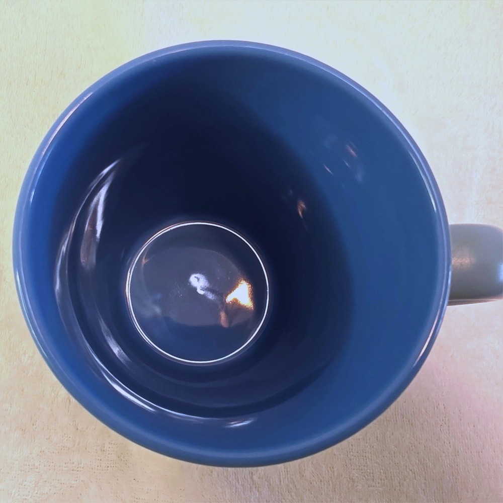 Disney Store Eeyore Winnie the Pooh Blue Ceramic Coffee Mug - Picture 5 of 7